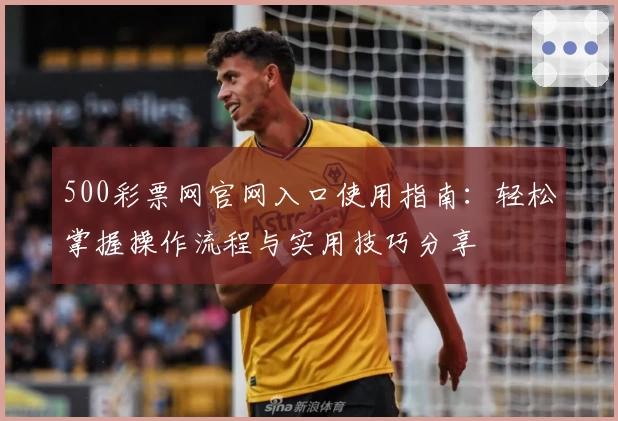 500彩票网官网入口使用指南：轻松掌握操作流程与实用技巧分享